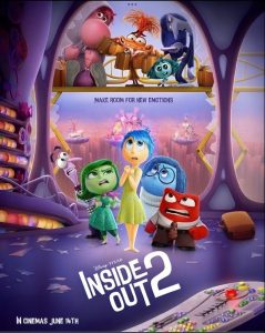 Inside Out 2- Upcoming Animation Movies 2024