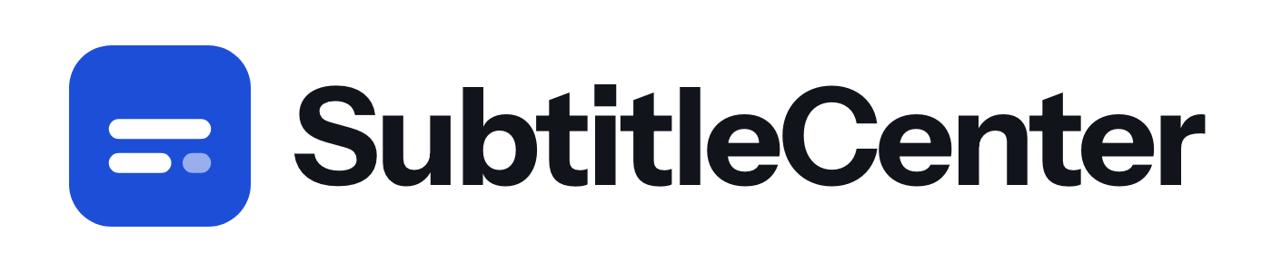 SubtitleCenter logo, light