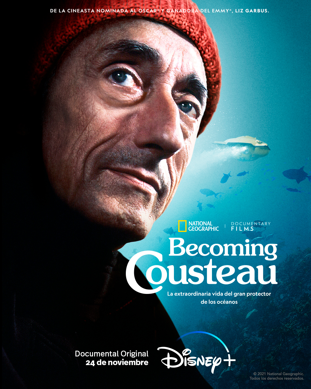 Becoming Cousteau (2021) Malay Subtitle