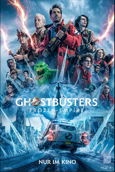Ghostbusters Frozen empire poster